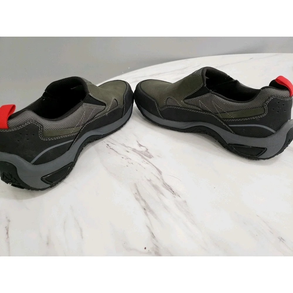 VERY CLEAN -‎ Size 9 EXTRA WIDE - Dunham Cloud Plus Slip-On Nubuck Leather Shoes